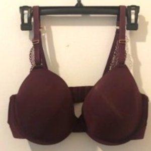 Purple Lively Lace Strap T-Shirt Bra 38 D